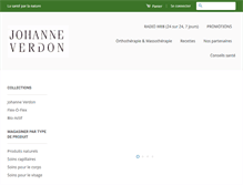 Tablet Screenshot of johanneverdon.com